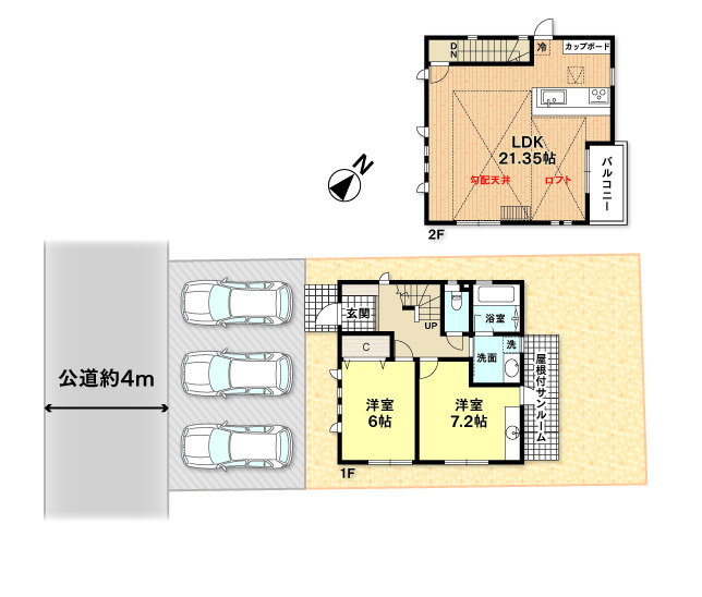 大和市代官3丁目_区画間取図-01