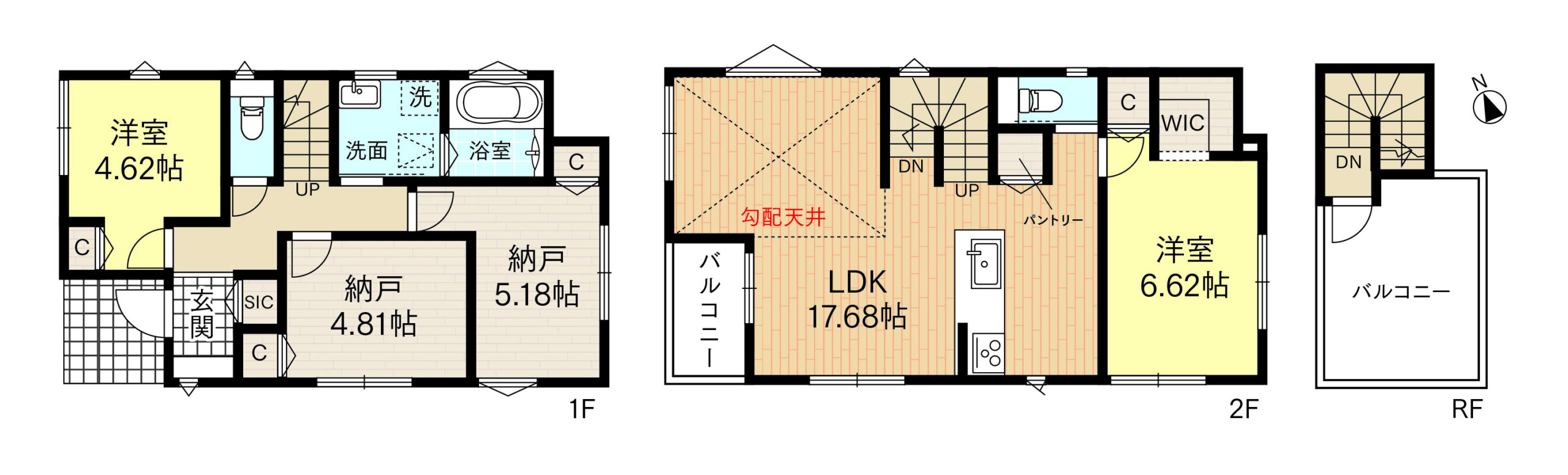 eh013s_茅ヶ崎市寒川町岡田4丁目_新築3棟_間取_3号棟